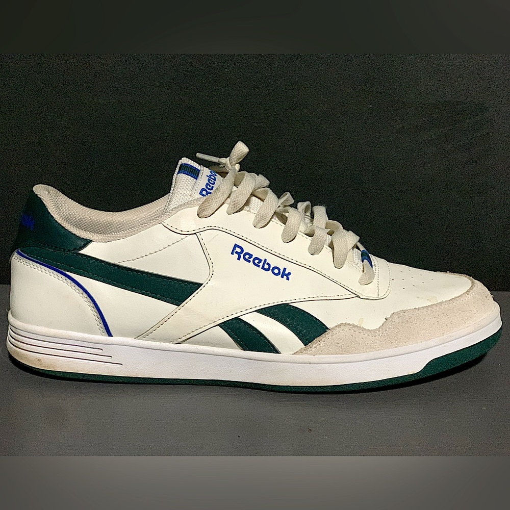 Reebok BB 4000 unisex crème and green sneaker size 11